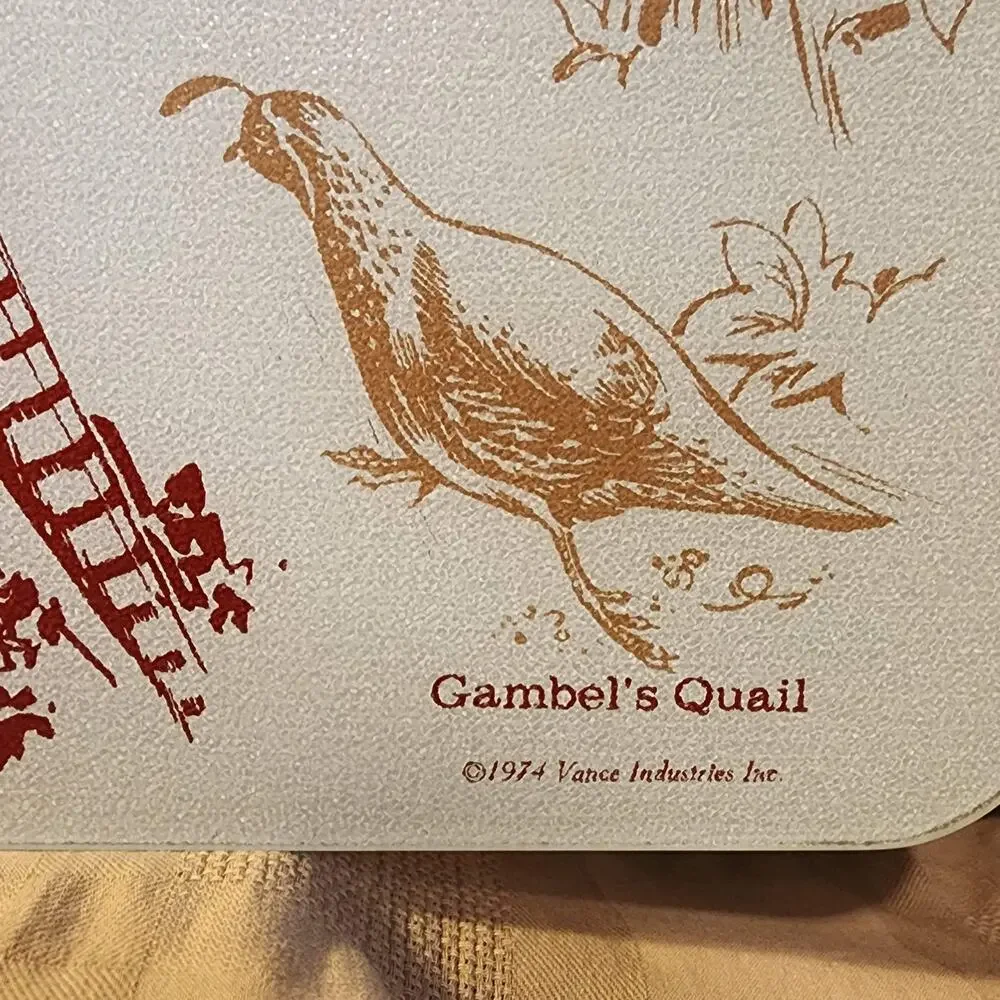 Stunning Wild Game 16 x 20 Glass Cutting Board-Tempered Glass